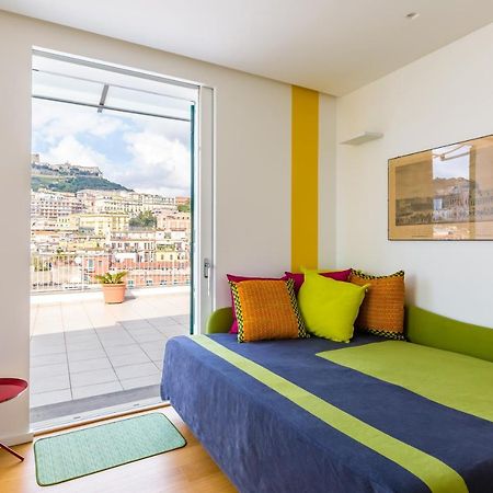 Seaview Terrace 360°& Elegant Loft Apartman Nápoly Kültér fotó