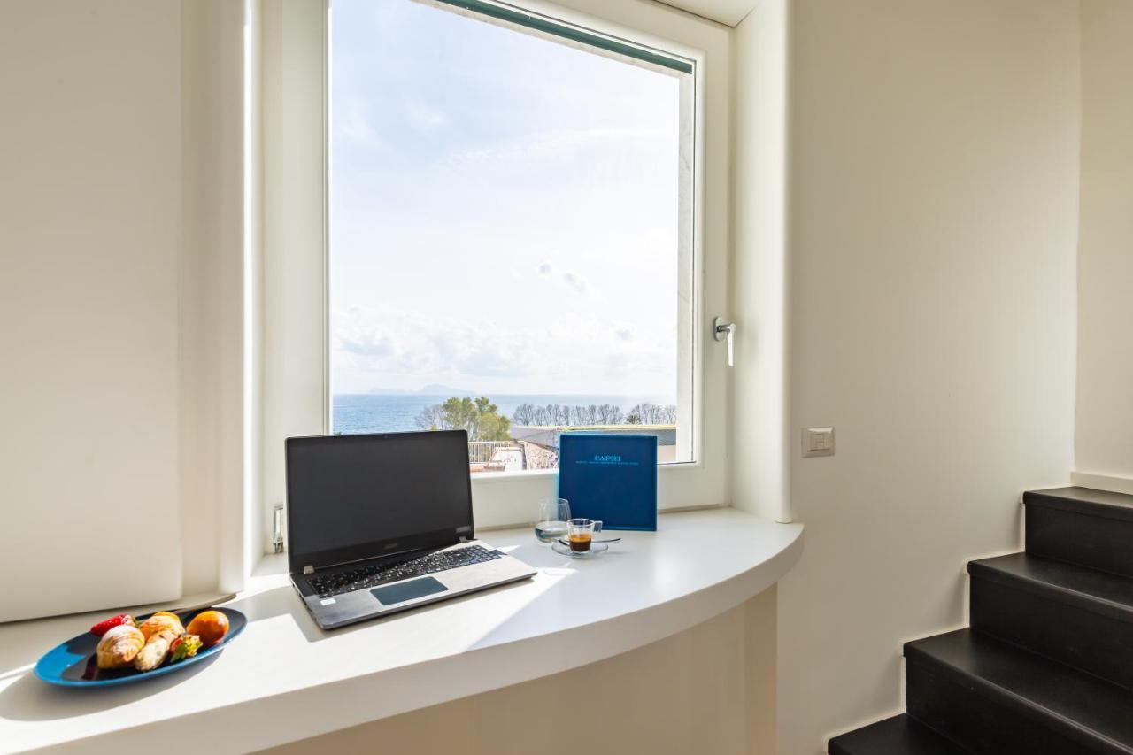 Seaview Terrace 360°& Elegant Loft Apartman Nápoly Kültér fotó