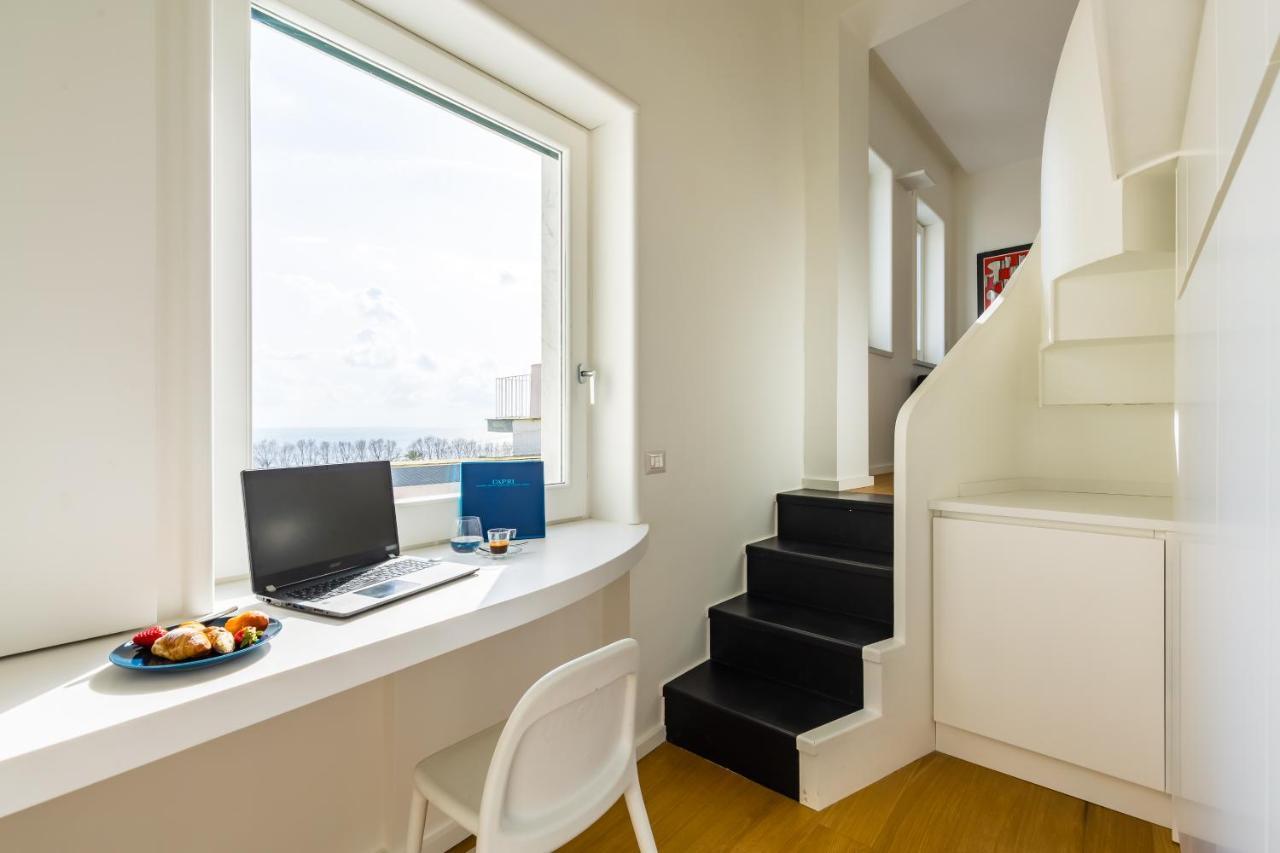 Seaview Terrace 360°& Elegant Loft Apartman Nápoly Kültér fotó