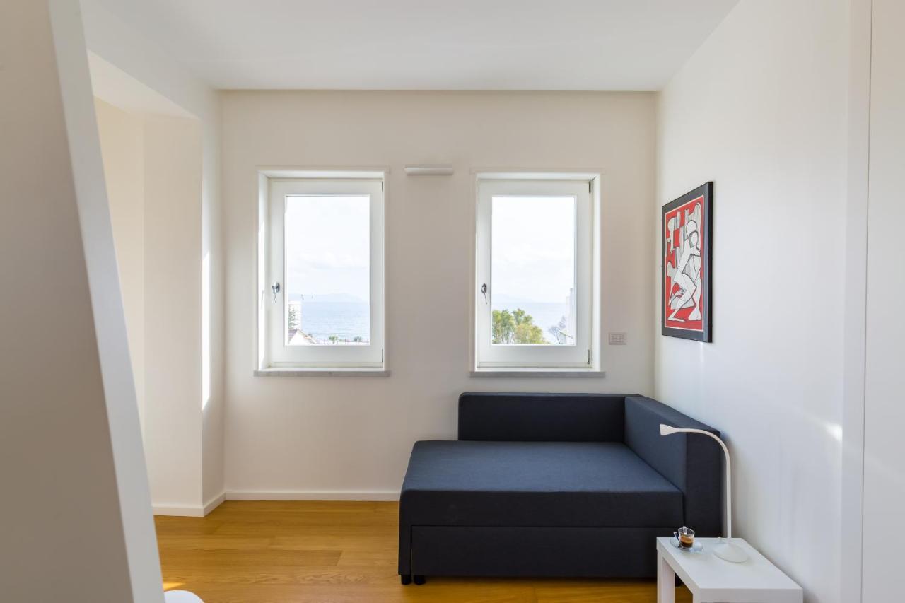 Seaview Terrace 360°& Elegant Loft Apartman Nápoly Kültér fotó