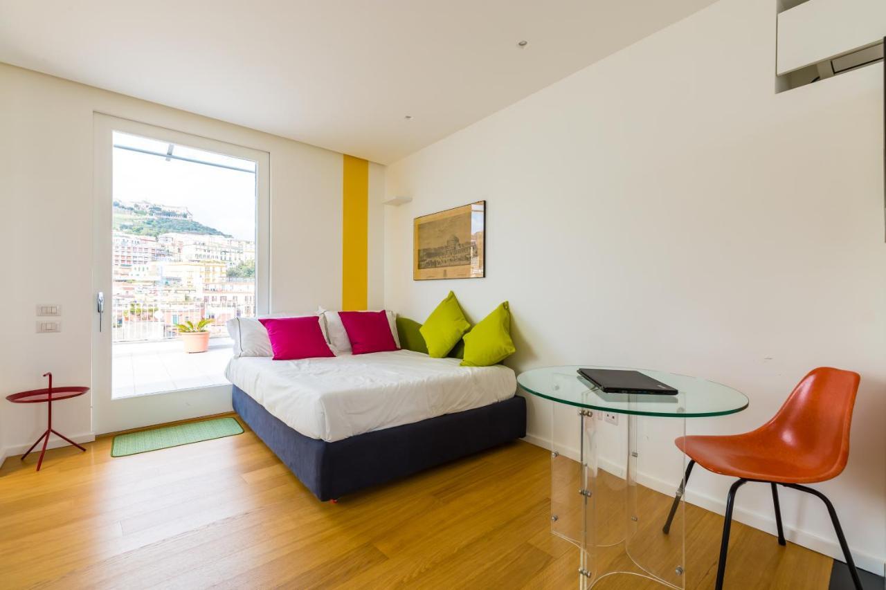 Seaview Terrace 360°& Elegant Loft Apartman Nápoly Kültér fotó