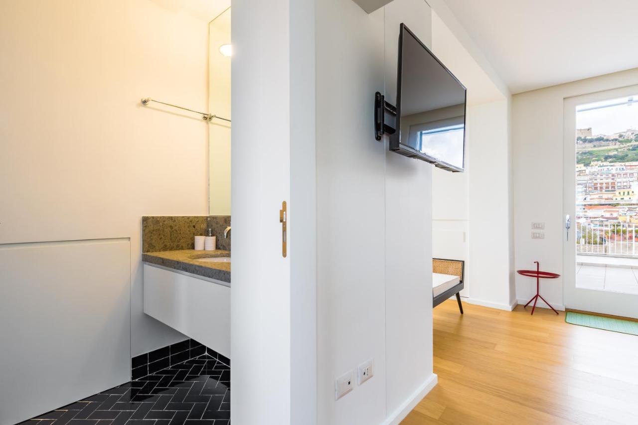 Seaview Terrace 360°& Elegant Loft Apartman Nápoly Kültér fotó