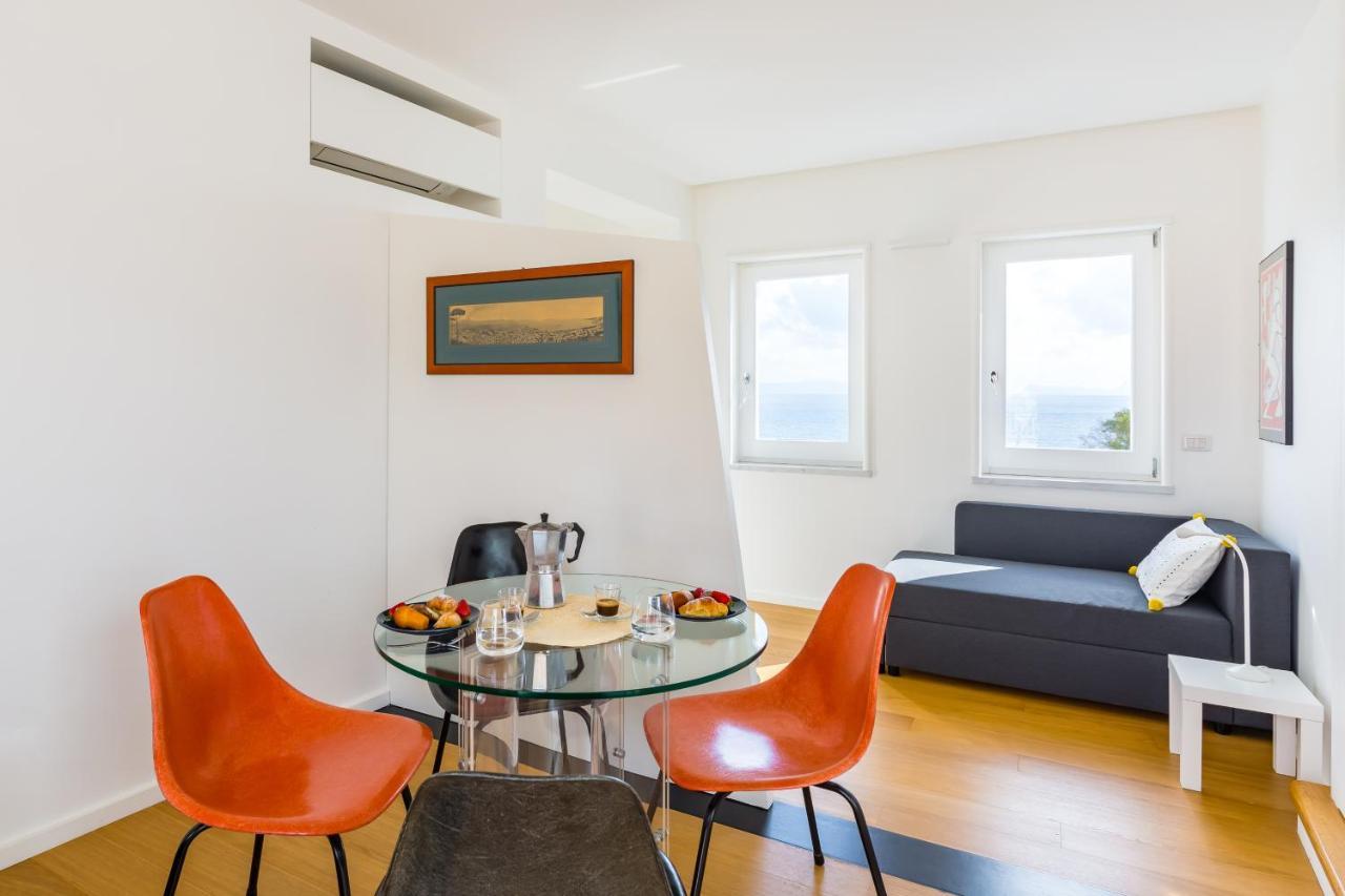 Seaview Terrace 360°& Elegant Loft Apartman Nápoly Kültér fotó