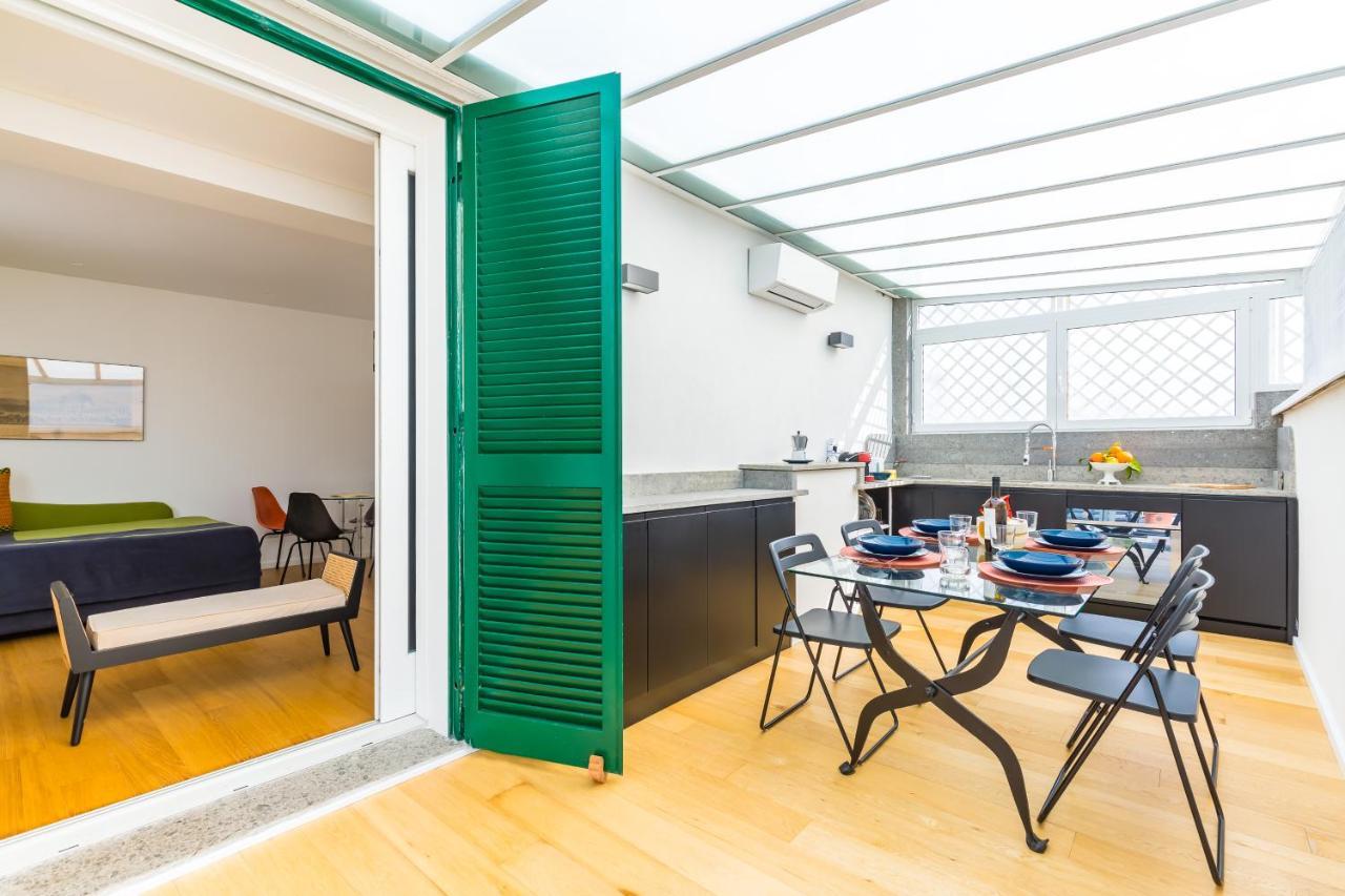 Seaview Terrace 360°& Elegant Loft Apartman Nápoly Kültér fotó