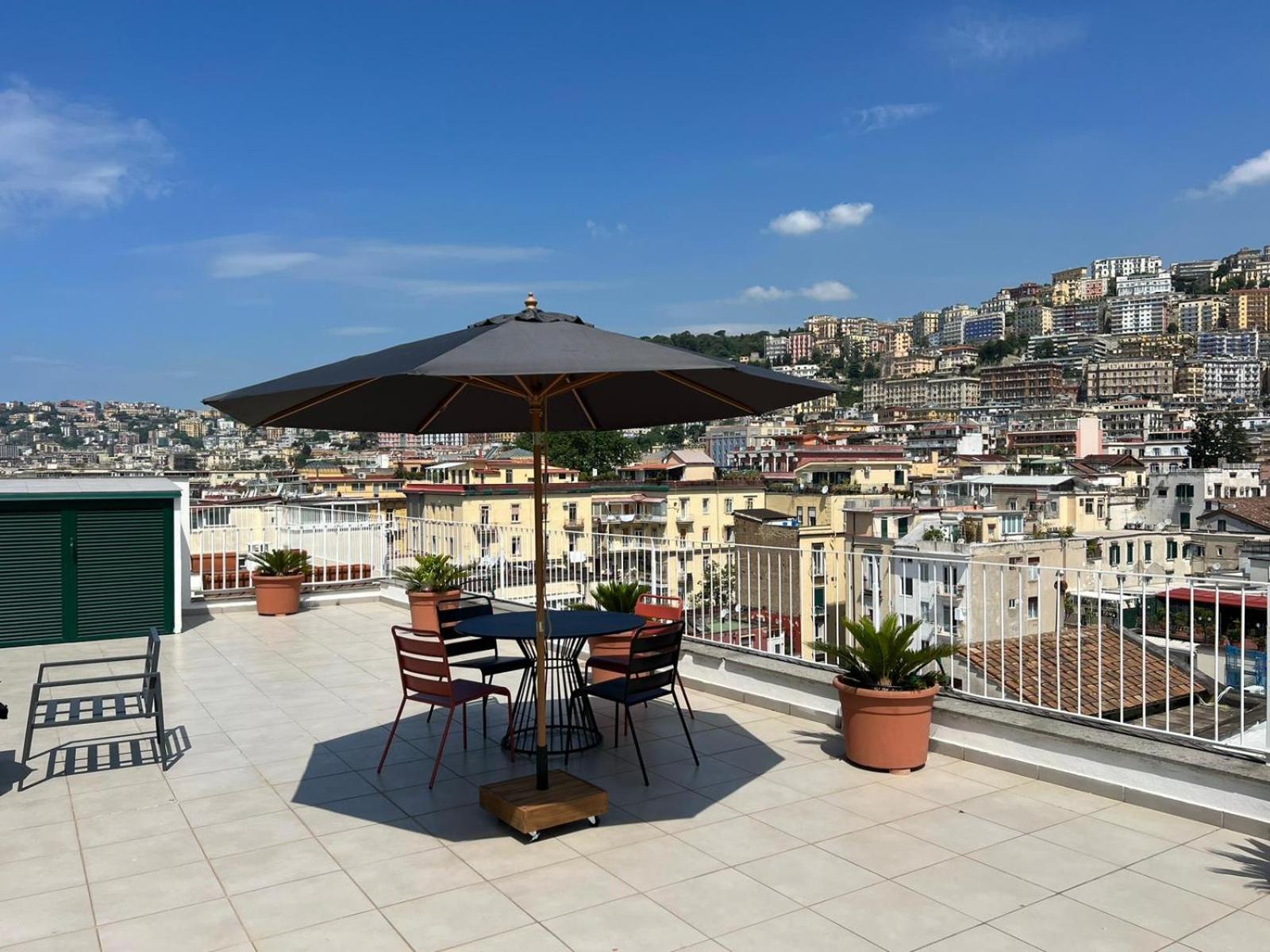 Seaview Terrace 360°& Elegant Loft Apartman Nápoly Kültér fotó